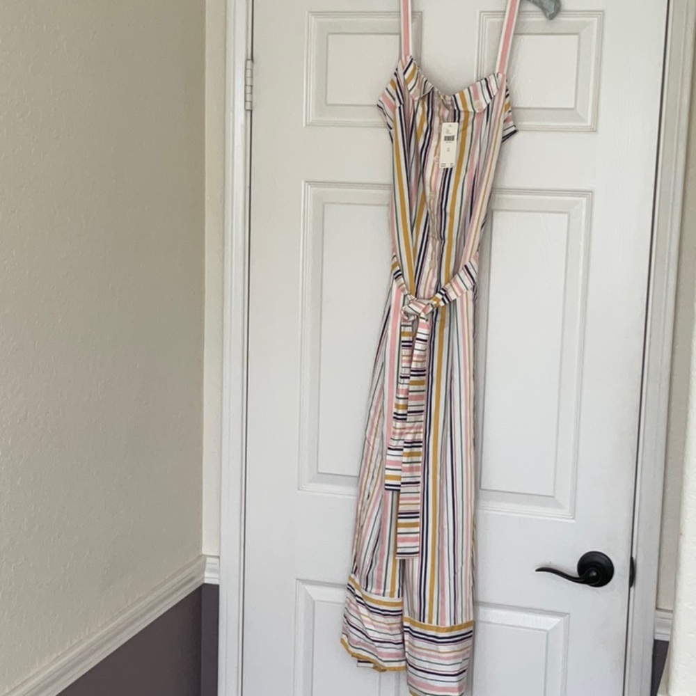 Maeve Pastel Striped Jumpsuit